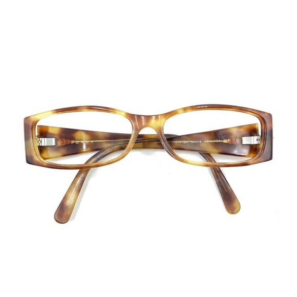 Prada VPR 18H 4BW-1O1 Tortoise Brown Eyeglasses Frames 54-15 135 Italy Designer - Picture 12 of 12